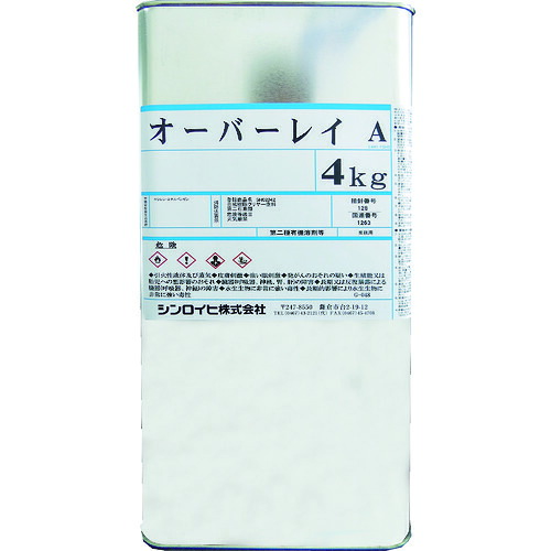 Sinloihi 蓄光塗料 オーバーレイA 4kg クリヤー 2000T4