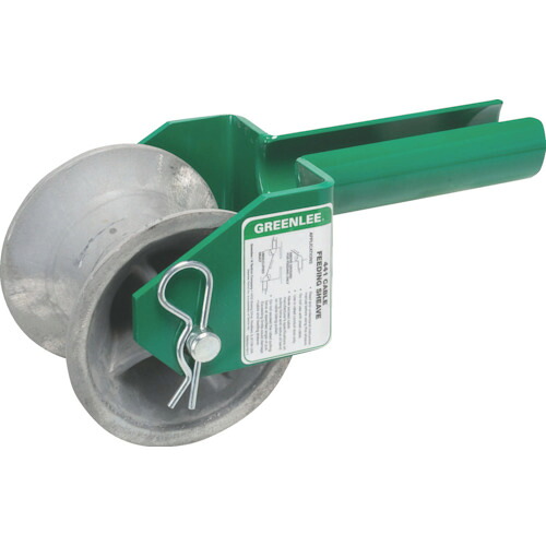 ＧＲＥＥＮＬＥＥ　差込型ケーブル滑車２．５インチ幅 441-2-1/2