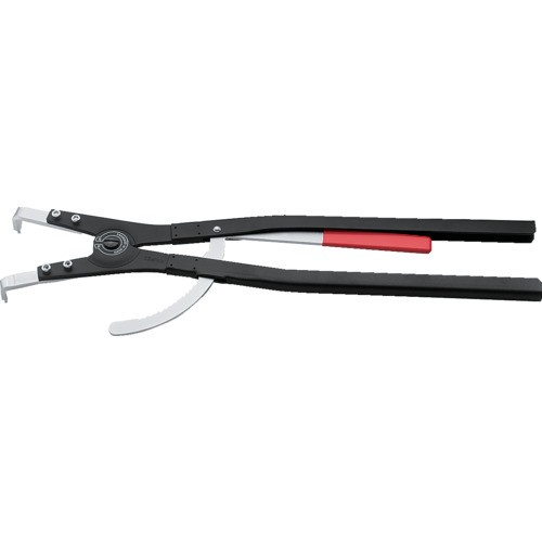 ＫＮＩＰＥＸ 軸用スナップリングプライヤー 曲 １２２－３００粍 4620-A51