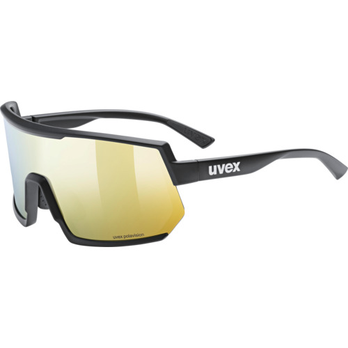 ＵＶＥＸ　サングラス　ｕｖｅｘ　ｓｐｏｒｔｓｔｙｌｅ　２３５　Ｐ　ブラックマット／イエロー　偏光 5330322230UVEX