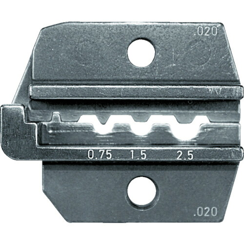 ＲＥＮＮＳＴＥＩＧ 圧着ダイス型 ６２４－０２０ 裸端子 ０．２５－２．５ 624-020-3-0
