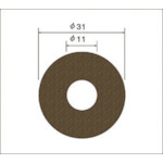 ナカニシ　サンドペーパーディスク　１００枚入　φ３１×穴φ１１　＃１２０ 64143