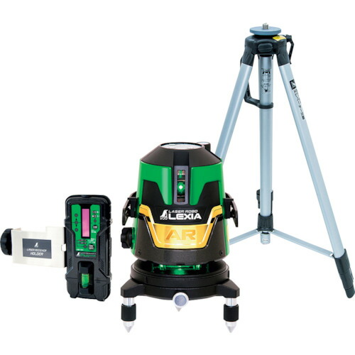 シンワ　レーザーロボ　ＬＥＸＩＡ　３１ＡＲグリーン　受光器・三脚セット 70873
