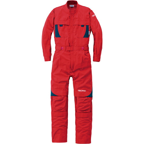 ＡＵＴＯ－ＢＩ 通年モデル レカロメディカルつなぎ服８６２０－００５レッド－Ｓ 8620-005-S