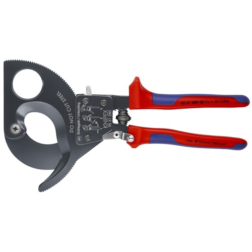ＫＮＩＰＥＸ　ラチェットケーブルカッター　２８０ｍｍ 9531-280