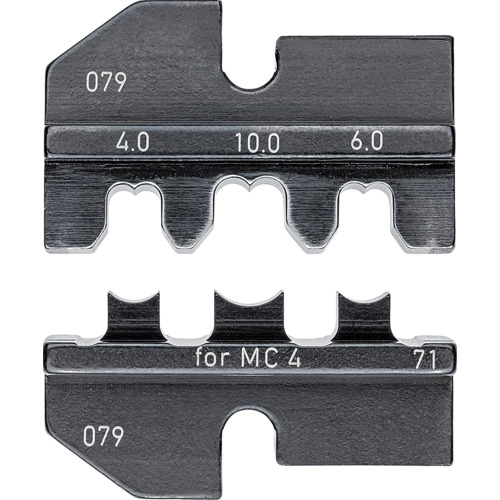 ＫＮＩＰＥＸ　【売切廃番】９７４９－７１　圧着ダイス　ＭＣ４用　（９７４３－２００用） 9749-71