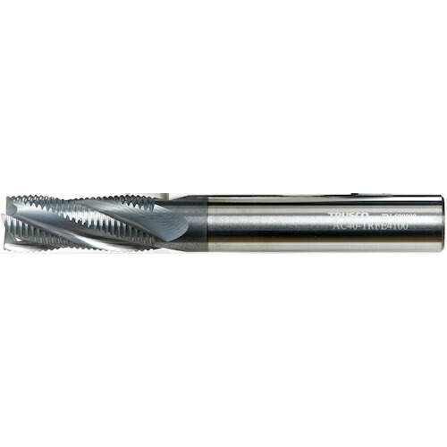 ＴＲＵＳＣＯ 原則として鋼粗製作用ラフィングエンドミル（捻じれ角２５°）２０．０ AC40-TRFE4200
