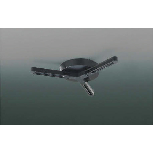 コイズミ 住みか・バス発着場用照明装置 手当たり次第配灯導管繋ぎ 黒 AE47488E