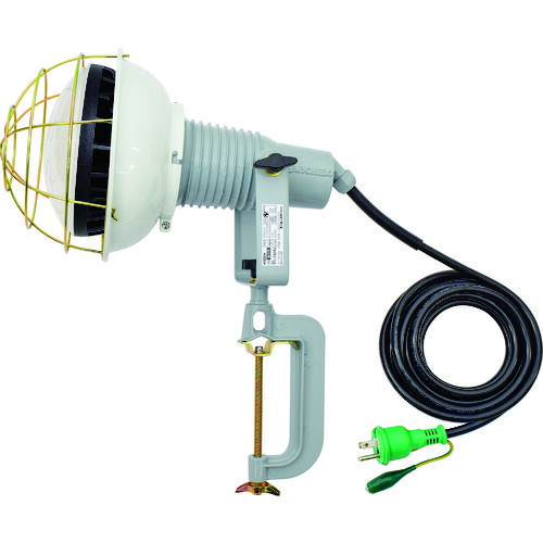 ＮＩＣＨＩＤＯ　エコビックＬＥＤ投光器５０Ｗ　昼白色　Ｅ付　５Ｍ　ＰＮ電線 AFL-E5005JPN