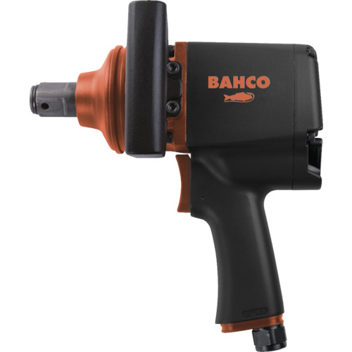 ＢＡＨＣＯ　エアインパクトレンチ　１ドライブ　ソケット差込角２５．４ｍｍ　最大締付トルク２４４１Ｎ・ｍ　全長３７８ｍｍ BP905P