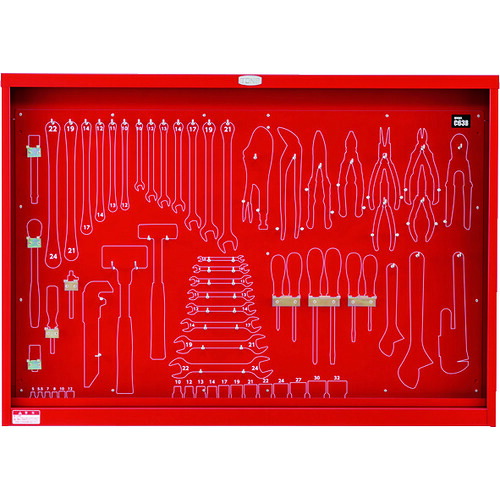 ＴＯＮＥ　整備用工具セット　サービスボード　間口１０８６×奥行８０×高さ７７０ｍｍ C63B