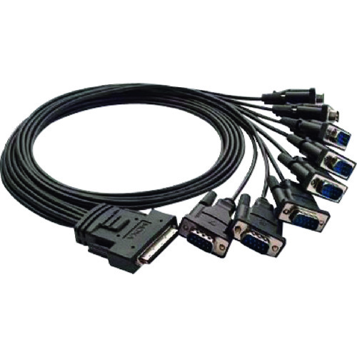 ＭＯＸＡ ＤＢ６８牡／ＤＢ９牡×８ 有線テレビ １００ｃｍ CBL-M68M9X8-BK-100