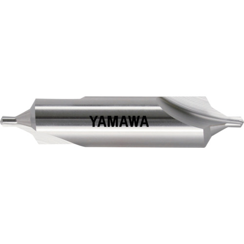 ヤマワ 弱捻じれ溝Ｂ形６０° 真っただ中穴せん孔機 旧ＪＩＳ２形 ＣＤ－Ｓ（ＩＩ） ６Ｘ６０°Ｘ２５ CD-S-2-6X25