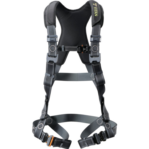 タイタン　フルハーネス　ＥＡＳＹ　Ｈａｒｎｅｓｓ　ＣＲＯＳＳ　黒 CRH-10C-M(BK)