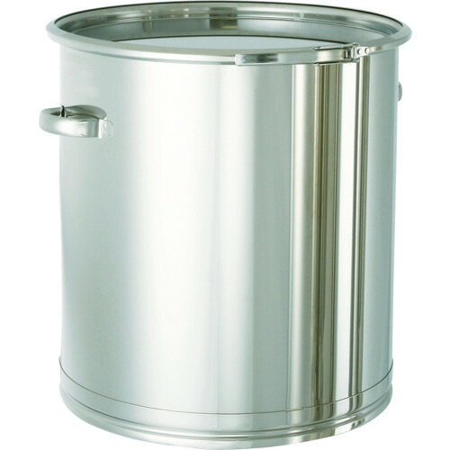 MONOVATE ステンレスタンク 大型レバーバンド式密閉タンク(フタ付) 150L CTL-565