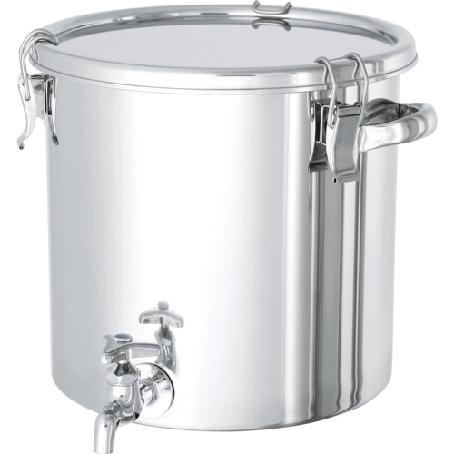 ＭＯＮＯＶＡＴＥ ステンレス鋼貯蔵タンク 引っ切り無い密閉貯蔵タンク（水道の栓付） １５Ｌ CTH-W-27