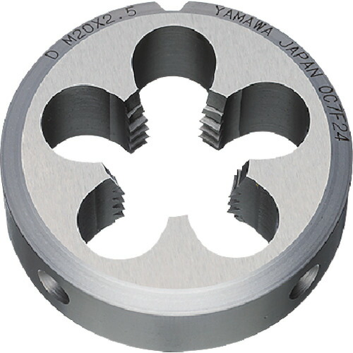ヤマワ ソリッドダイス Ｄ Ｍ２０Ｘ２ ５０径 D2-M20X2-50