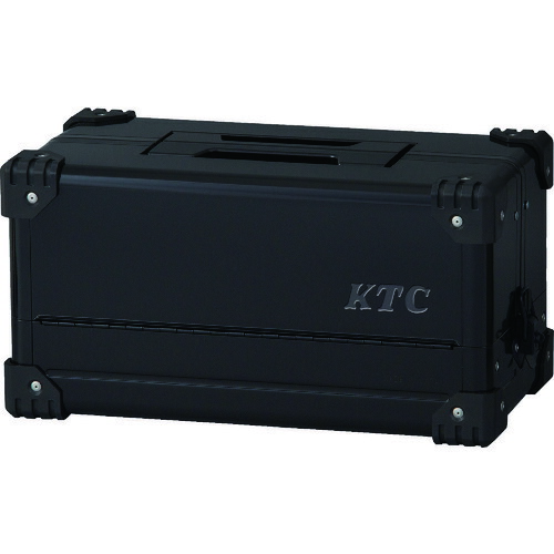 ＫＴＣ スチール写真製手道具箱 両開き金属元素入れもの（黒いこと） 間口４４０×奥ふかさ２３３×高さ２３０粍 EK-10AGBK