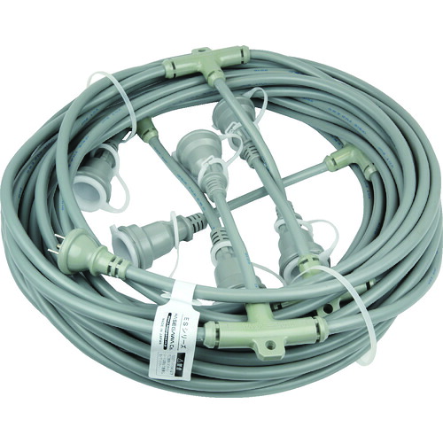 ＨＡＳＥＧＡＷＡ 分かれ出る有線テレビ ＥＳＴＣ続きもの ２５ｍ 雨合羽繋ぎ 質量５ｋｇ ESTC-25M-23-5