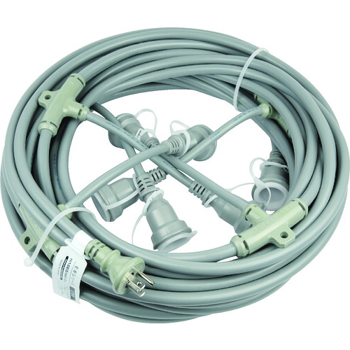 ＨＡＳＥＧＡＷＡ　分岐ケーブル　ＥＳＴＣシリーズ　２５ｍ　防水コネクター　質量７ｋｇ ESTC-25M-353-5