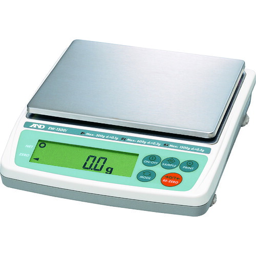 Ａ＆Ｄ　パーソナル電子天びんトリプルレンジひょう量１５００ｇ EW1500I