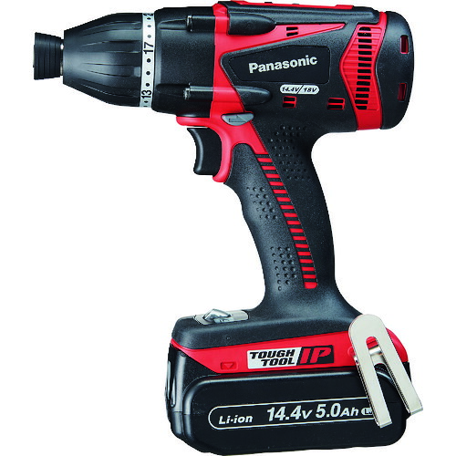 Ｐａｎａｓｏｎｉｃ　デュアル　マルチインパクトドライバー　１４．４Ｖ５．０Ａｈセット品　赤 EZ75A9LJ2F-R