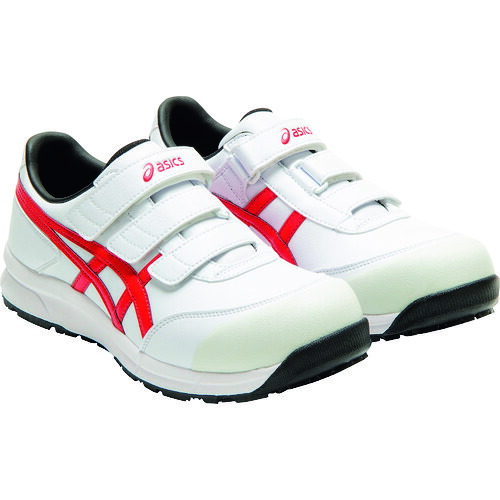ＡＳＩＣＳ　ウィンジョブＣＰ３０１　ホワイト×クラシックレッド　２２．５ｃｍ FCP301.102-22.5