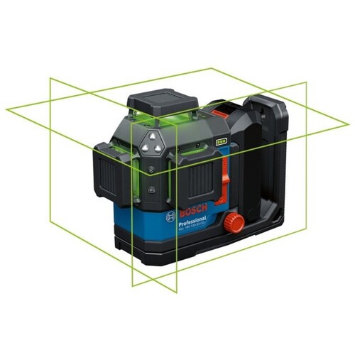 ボッシュ レーザ墨出し器＋蓄電池アダプタ仕掛ける GLL18V-120-33CGBASET