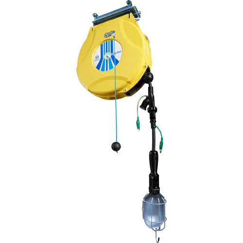 日平　リール　ランプリールブレーキ式１０Ｍ１２５Ｖ／６Ａ HEP-610HLS-Y