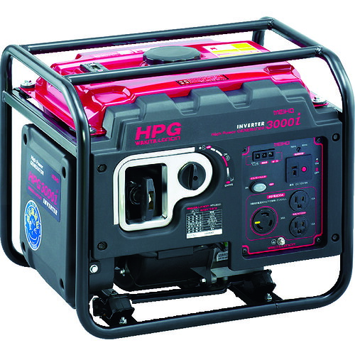 MEIHO オープン型インバータガソリン発電機 HPG3000I HPG3000I