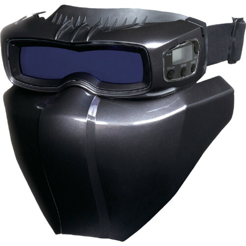 育良　溶接面（液晶式）　ラピッドグラスゴーグルハードマスクセット　ＩＳＫ－ＲＧＧ２ＨＲＦ（４０３６０） ISK-RGG2HRF