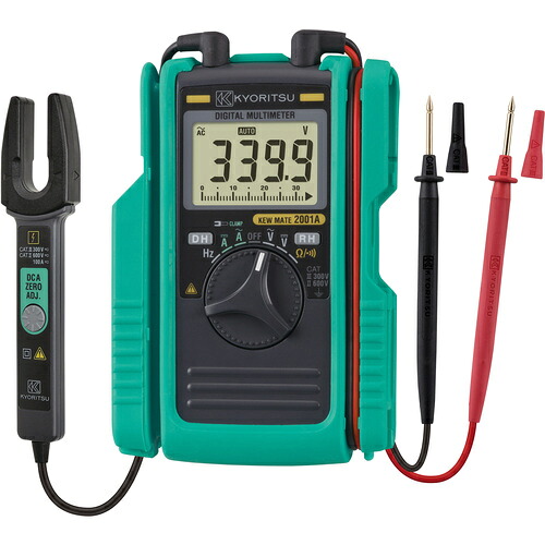 ＫＹＯＲＩＴＳＵ ２００１Ａ ＡＣ／コロンビア特別区クランプ付デジタルマルチメータ KEWMATE2001A その他-花・ガーデン・DIY-DIY・工具