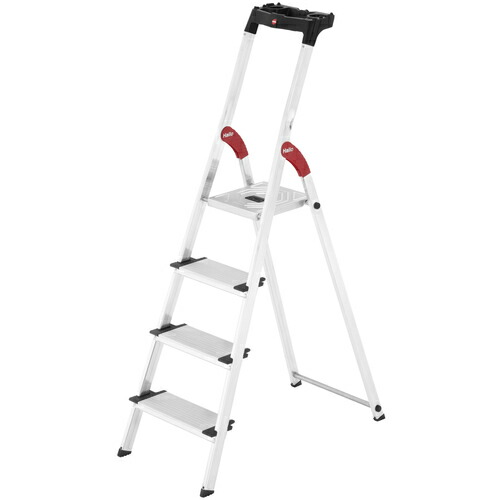 ハセガワ　上枠付踏台　Ｌ－８０　４ステップ（１７７７３） L80-4