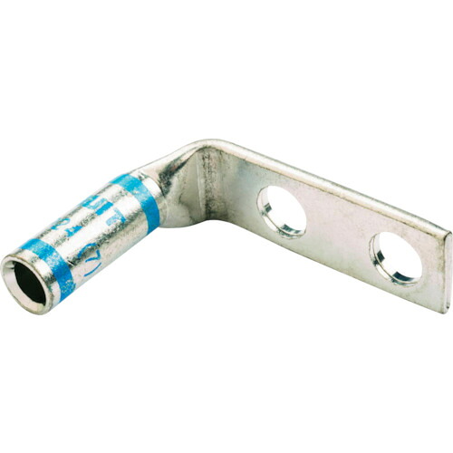 ＰＡＮＤＵＩＴ 銅製締め付ける端子 判定基準バレル ２つ穴 ９０°一角 （５０個入） LCD6-14AF-L