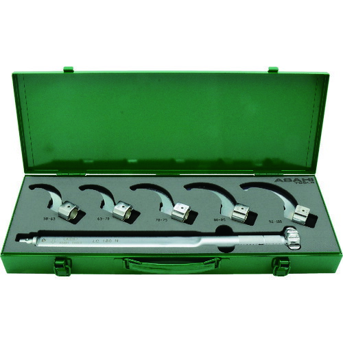 ＡＳＨ　トルクレンチ引掛スパナセットＬＣ１８０Ｎ付　６ｐｃ LCK4000