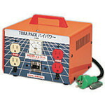 ＮＩＣＨＩＤＯ　昇圧専用トランス　安全型（連続定格）　２ＫＶＡ　３芯タイプ　アース付　過負荷漏電保護兼用ブレーカー付 M-EK20