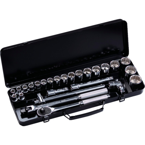 スーパー　ソケットレンチセット　差込角１２．７ｍｍ（１／２インチ）入り数：２６ N420S
