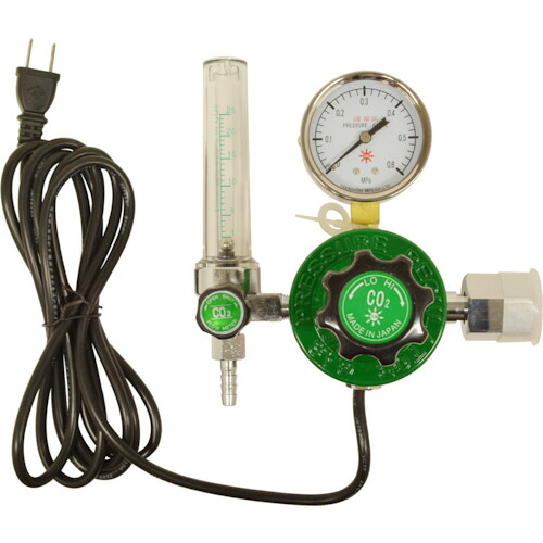 ＳＵＺＵＫＩＤ　レギュレータＣＲ－１５０　ＣＯ２　１００％用　ヒーター付 P-639