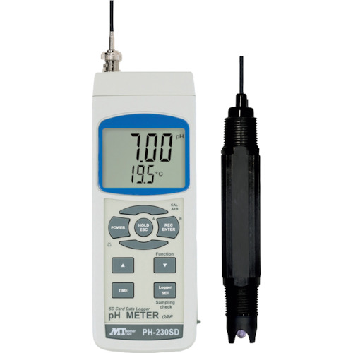 ＭＴ　データロガー工業用ＰＨメーター PH-230SD-PE-21