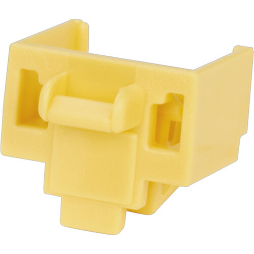 ＰＡＮＤＵＩＴ モジュラージャックガード 黄 （１００個入） PSL-DCJB-YL-C