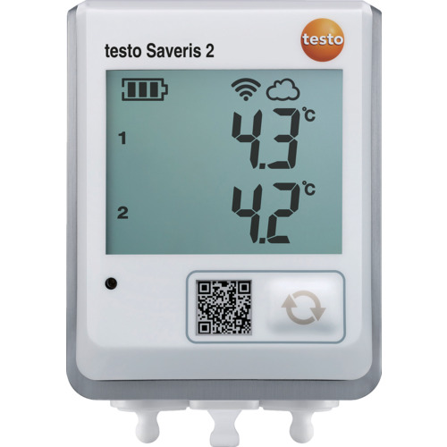 ＴＥＳＴＯ クラウドモニタリングロガー ｔｅｓｔｏ Ｓａｖｅｒｉｓ ２－Ｔ２ 気温感知器外後ばらい手合い SAVERIS2-T2 DIY・工具-花・ガーデン・DIY