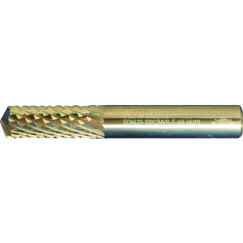 ＭＡＰＡＬ　超硬ラフィングエンドミル　ＯｐｔｉＭｉｌｌ－Ｃｏｍｐｏｓｉｔｅ（ＳＣＭ４２０）　複合材用ルーター　刃径２０×刃長４５×全長１０４ｍｍ SCM420-2000ZMVR-HA-HU211