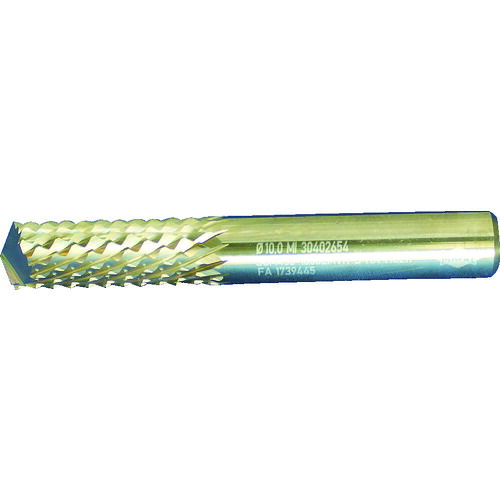 ＭＡＰＡＬ　超硬ラフィングエンドミル　ＯｐｔｉＭｉｌｌ－Ｃｏｍｐｏｓｉｔｅ（ＳＣＭ４３０）　複合材用ルーター　刃径１０×刃長２５×全長７２ｍｍ SCM430-1000ZMVR-HA-HU211
