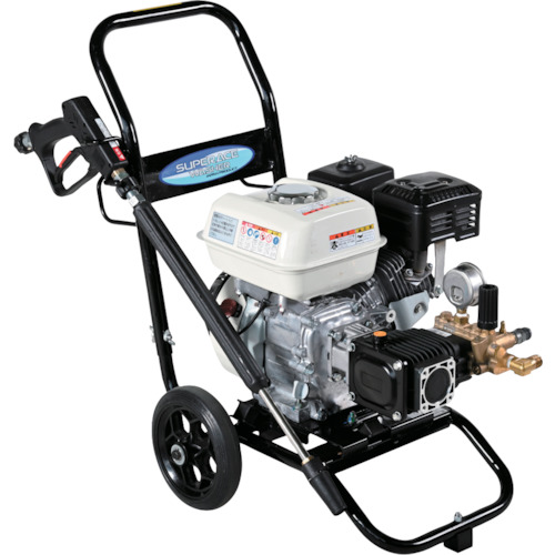 スーパー工業　エンジン式高圧洗浄機　ＳＥＣ－１０２０－２Ｎ　コンパクト＆カートタイプ　バリューエディションモデル SEC-1020-2N