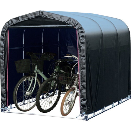 南榮工業　サイクルハウス３台用ＢＫ（赤ファスナー） SN4BKTFR