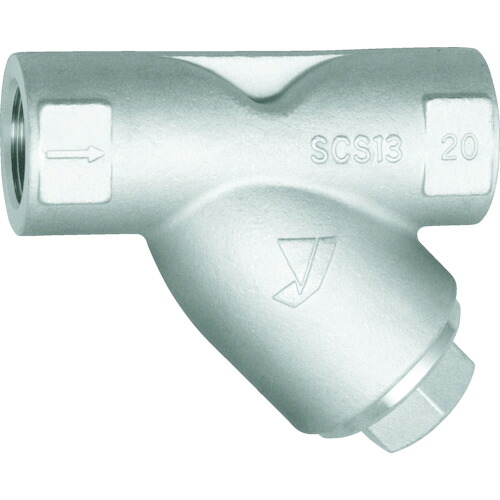 ＹＯＳＨＩＴＡＫＥ Ｙ形ストレーナ（ステンレス鋼鋳鋼） ８０メッシュ 呼び径：４０Ａ、１１／２Ｂ SY-17-80M-40A