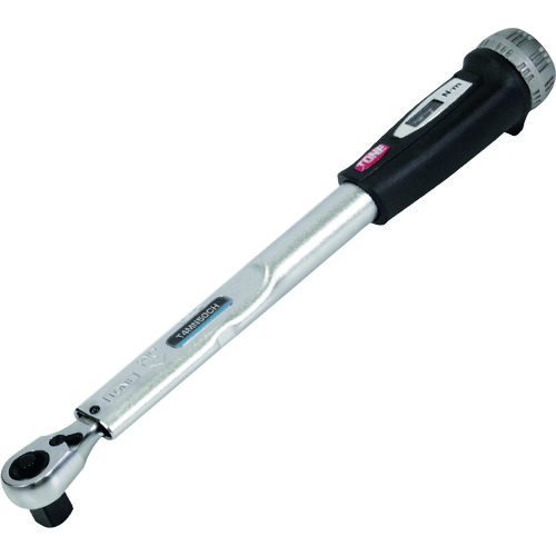 ＴＯＮＥ　プレセット形トルクレンチ（ダイレクトセット・コンパクトヘッドホールドタイプ）　トルク調整範囲３～１５Ｎ・ｍ　差込角６．３５ｍｍ T2MN15CH-QL