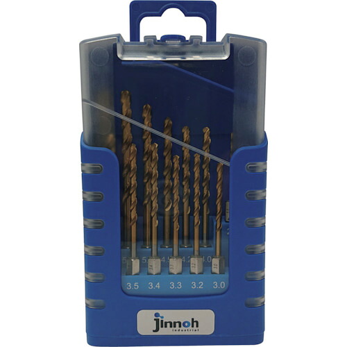 ｊｉｎｎｏｈ　ステンレスドリル１４本セット　ＴＣＨ１４Ｓ TCH-14S