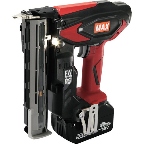 ＭＡＸ 型枠用充電式フィニッシュネイラセット（５．０Ａｈ） TJ35FN3FWBC1850A