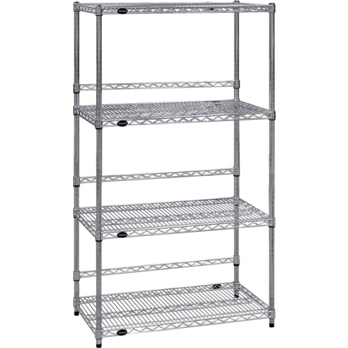 ＴＲＵＳＣＯ　スチール製メッシュラック　Ｗ１２０５ＸＤ３０５ＸＨ１８３８　４段　　バックバー付 TMEBB6434 20,724円